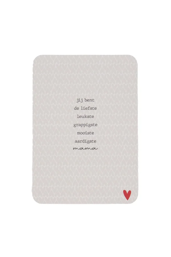 Cheap ansichtkaart ronde hoeken liefste mama Kaartjes
