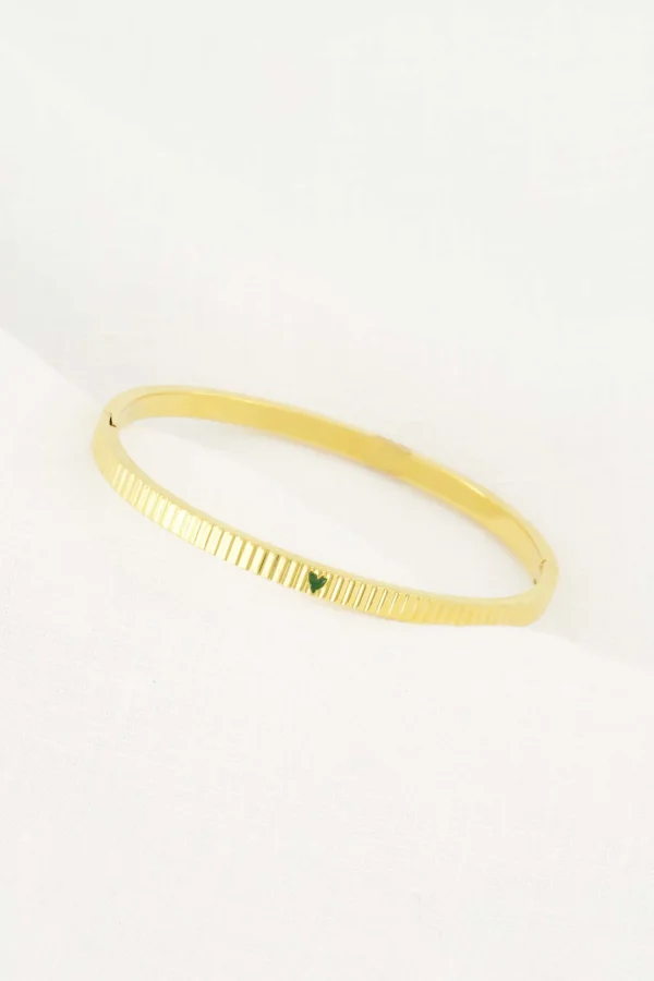 Sale bangle armband met hartje Armbandjes