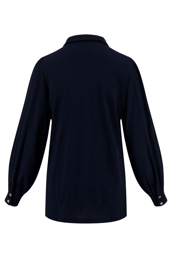 Best blouse in crinkle stof Tops