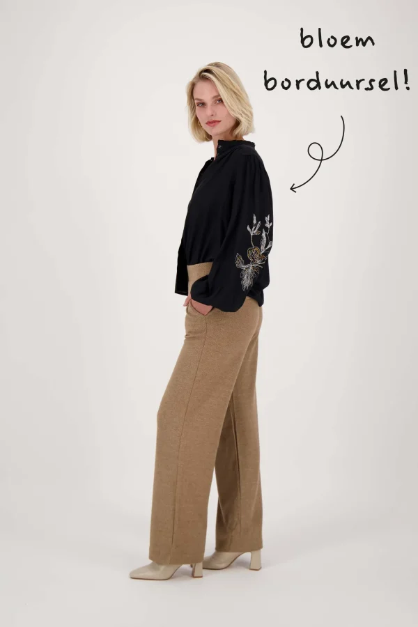 Clearance blouse met borduur Tops