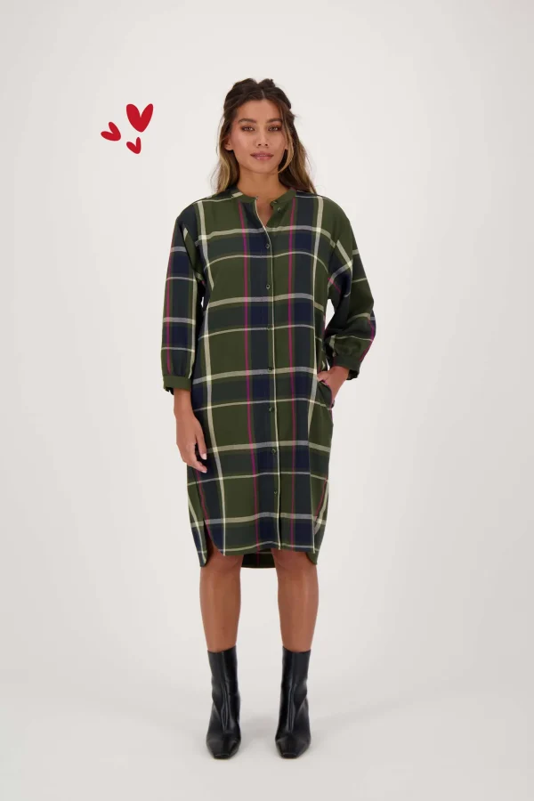 Best blousejurk met ruit Jurkjes & Rokken