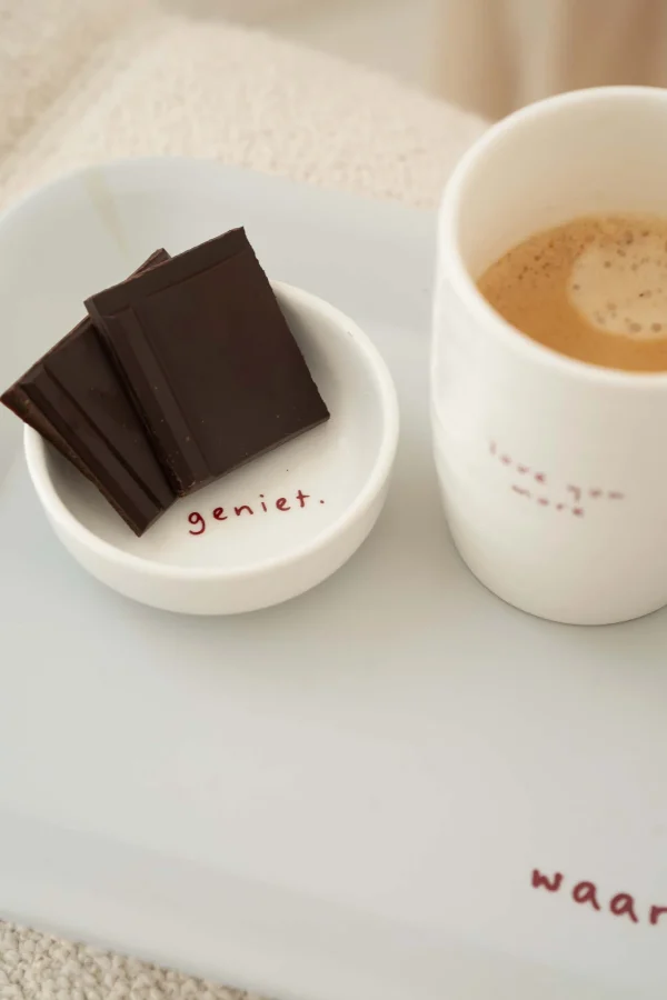 Online dipschaaltje geniet Servies