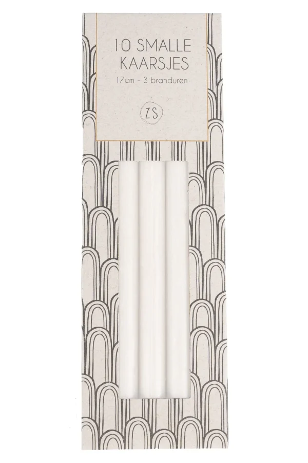 Clearance doosje met 10 smalle kaarsjes Kaarsen