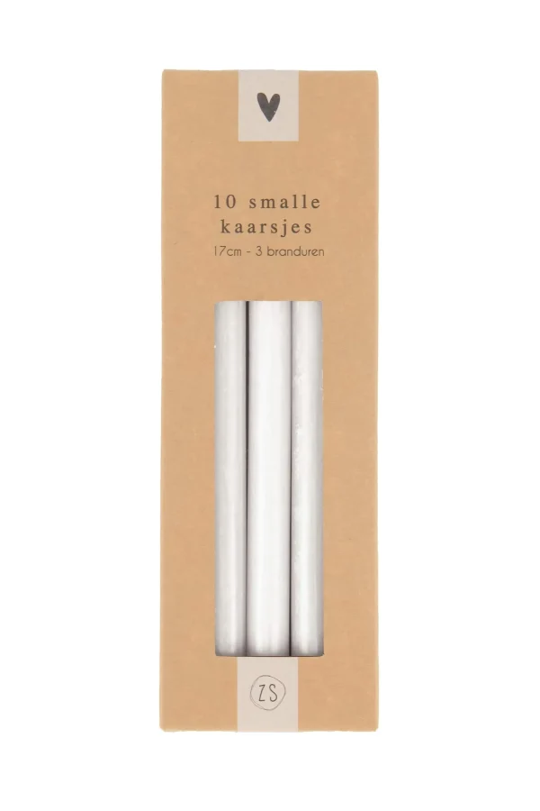 New doosje met 10 smalle kaarsjes Kaarsen