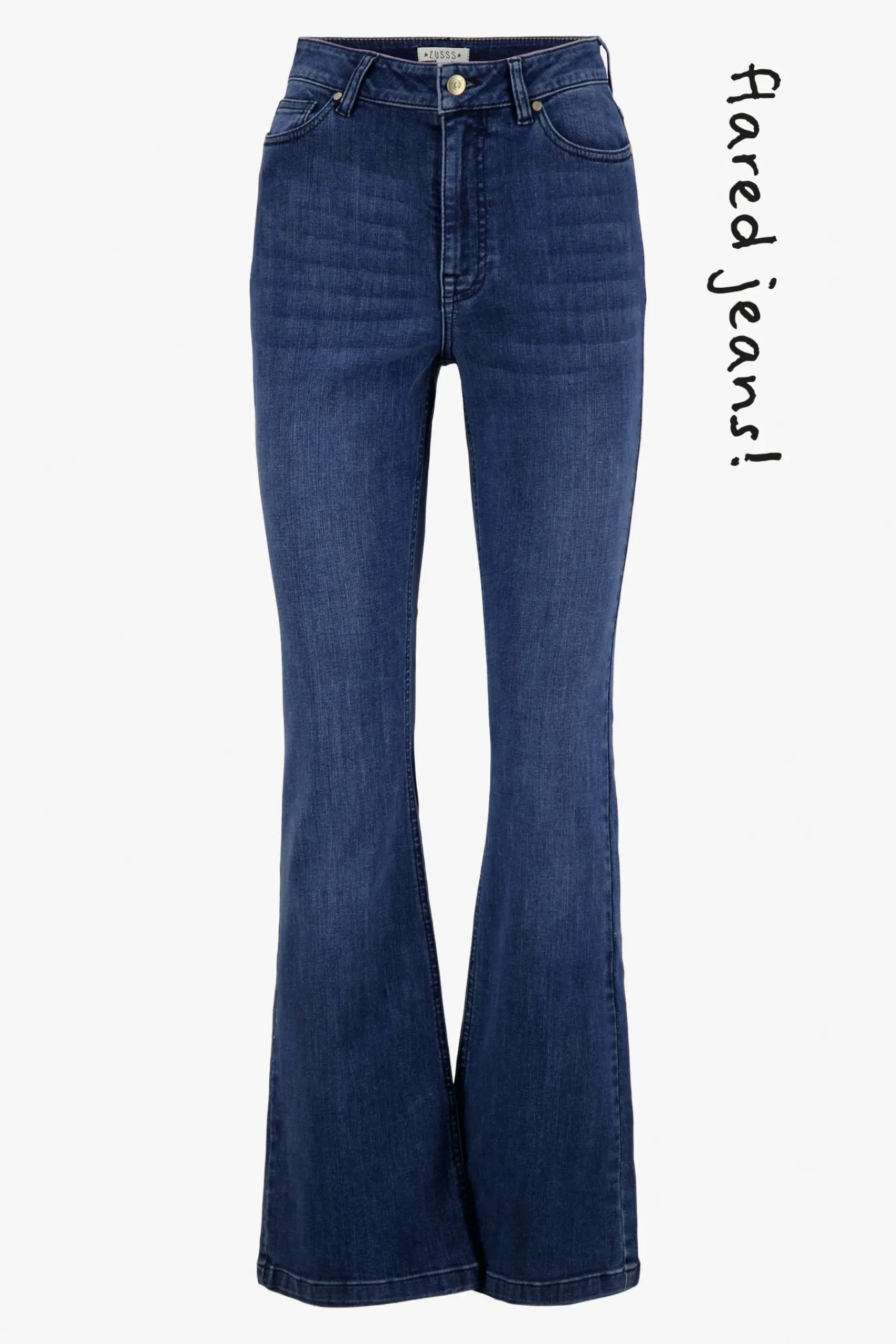 zusss_flared_jeans_donkerblauw_0.webp Flash Sale flared jeans Broeken & Jeans