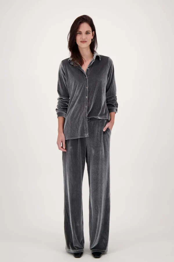 Store fluwelen blouse Tops