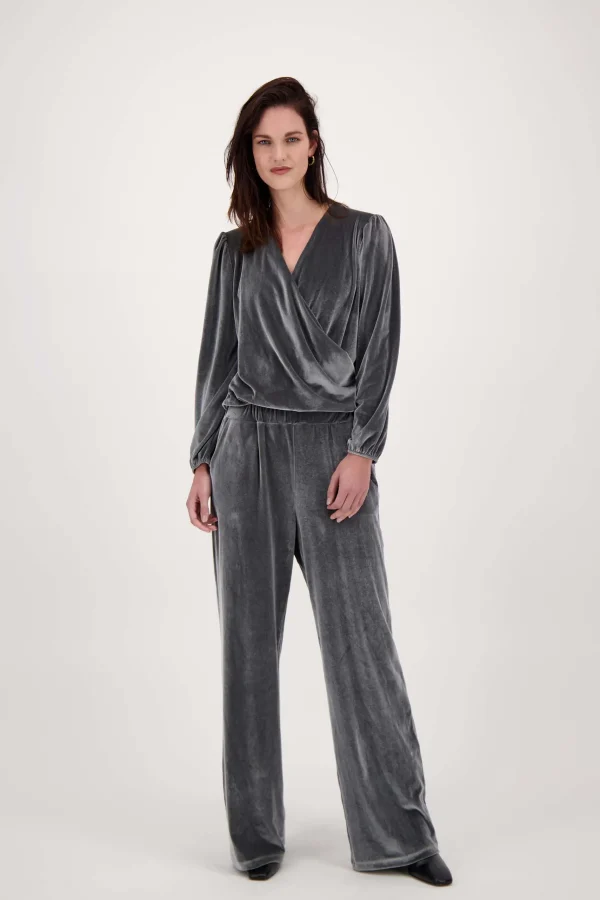 New fluwelen wikkeltop Tops