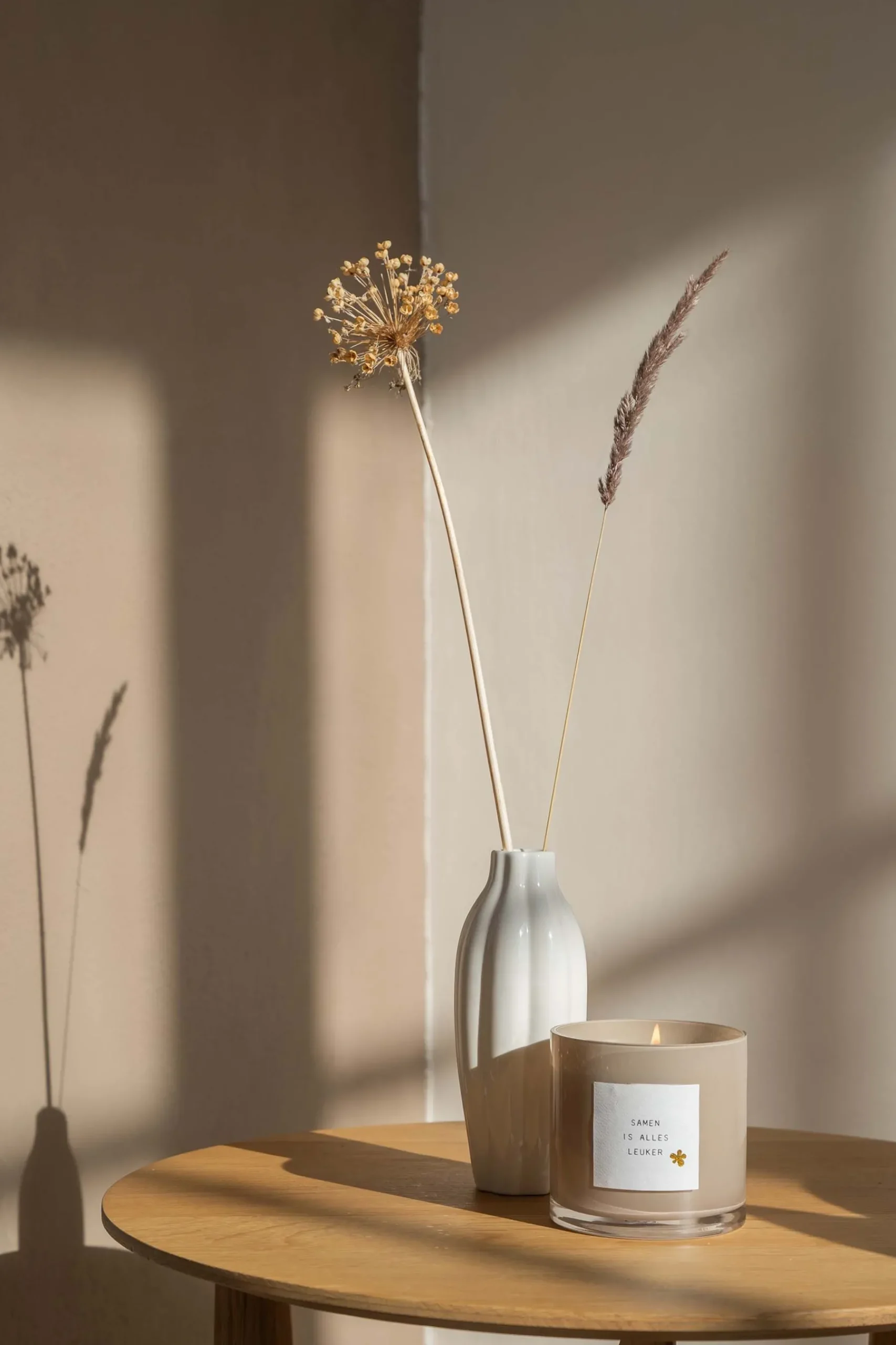 Store geurkaars in glas gedicht samen is alles leuker M Geurkaarsen