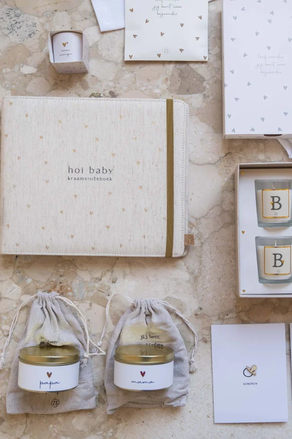 Flash Sale geurkaars in katoenen zakje papa Geurkaarsen