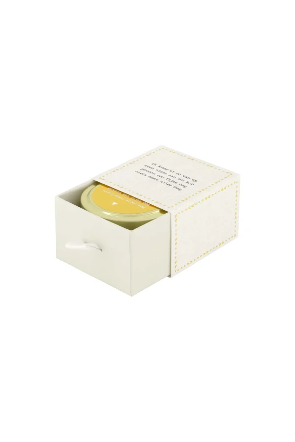 Cheap geurkaars in schuifdoosje gedicht Geurkaarsen