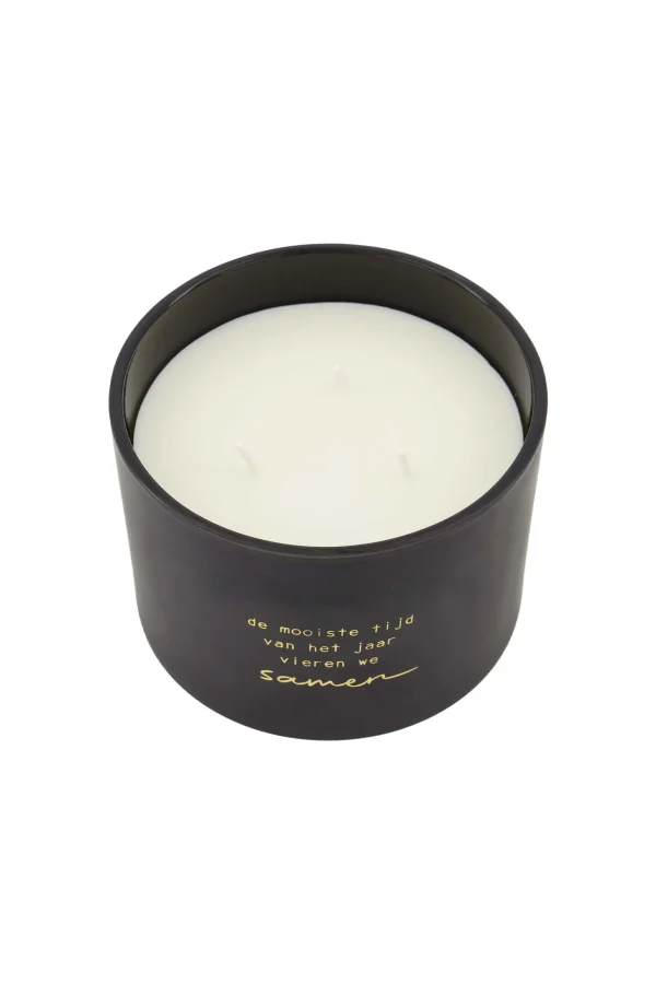 Discount geurkaars mooiste tijd van het jaar winterbloem Geurkaarsen