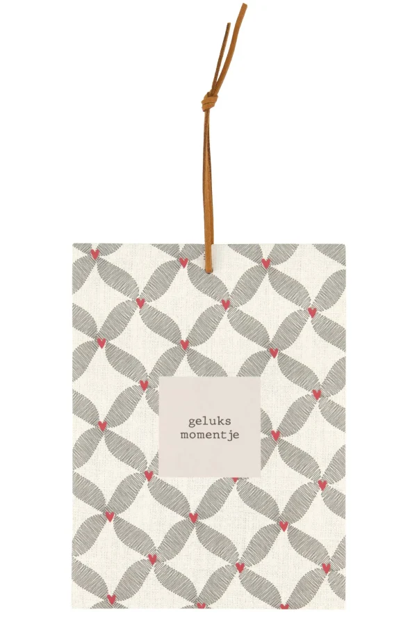 Best geurzakje schone was geluksmomentje antracietgrijs/roze rood Bad