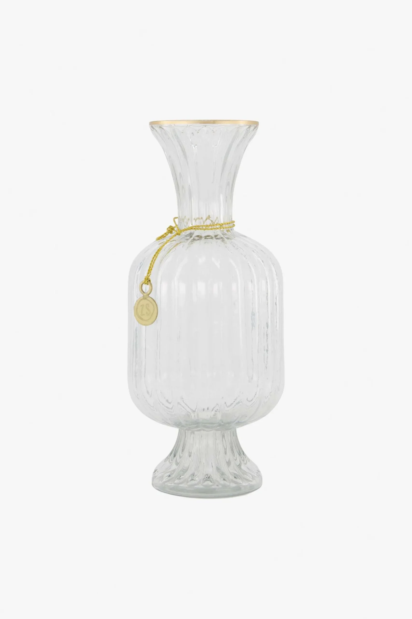 zusss_glazen_ribbelvaasje_m_helder_0.webp Sale glazen ribbelvaasje M helder Vazen & Potten