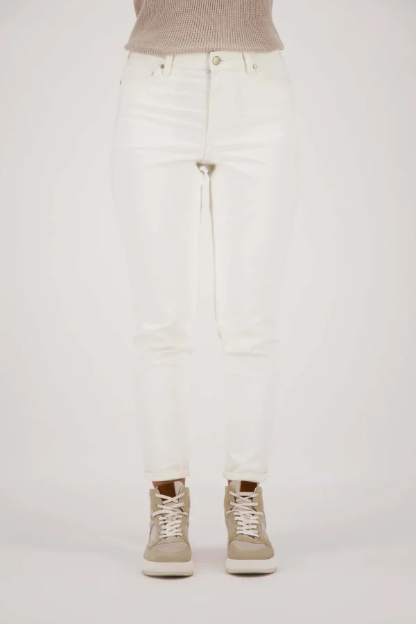 Cheap high waist jeans off white Broeken & Jeans