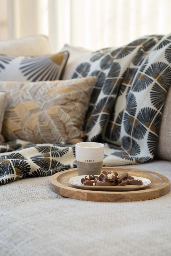 New houten stylingbord 30 cm / goud Overige Woonaccessoires