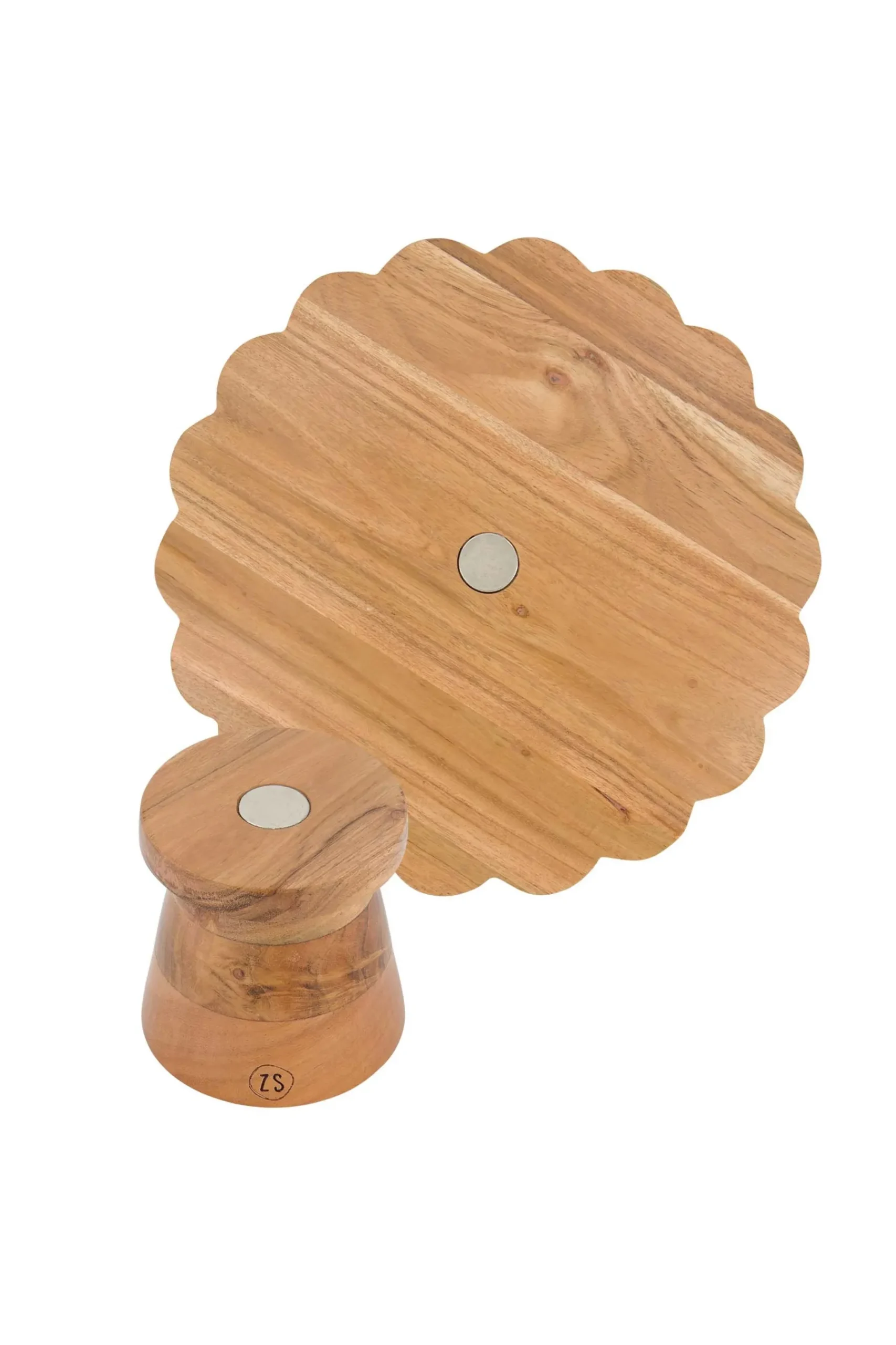 zusss_houten_taartplateau_donkerbruin_2.webp Online houten taartplateau Keukenaccessoires