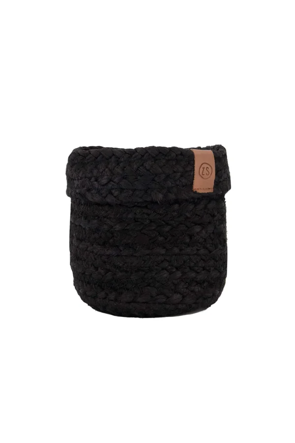 Online jute opbergmand 12x12cm Overige Woonaccessoires