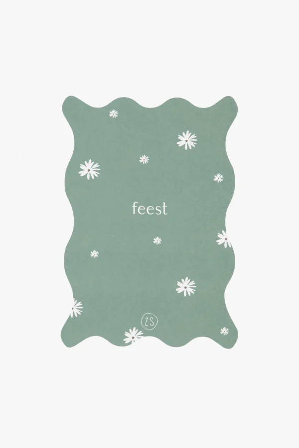 Clearance kaart golf feest saliegroen Kaartjes