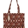 Cheap katoenen tas met ikat print Schoudertassen & Handtassen