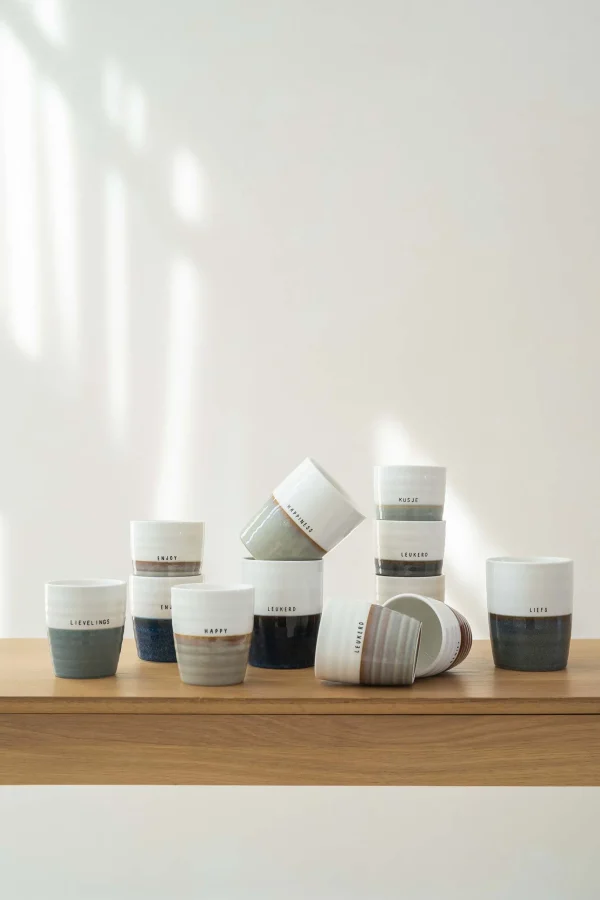 Flash Sale koffiemok geniet Servies