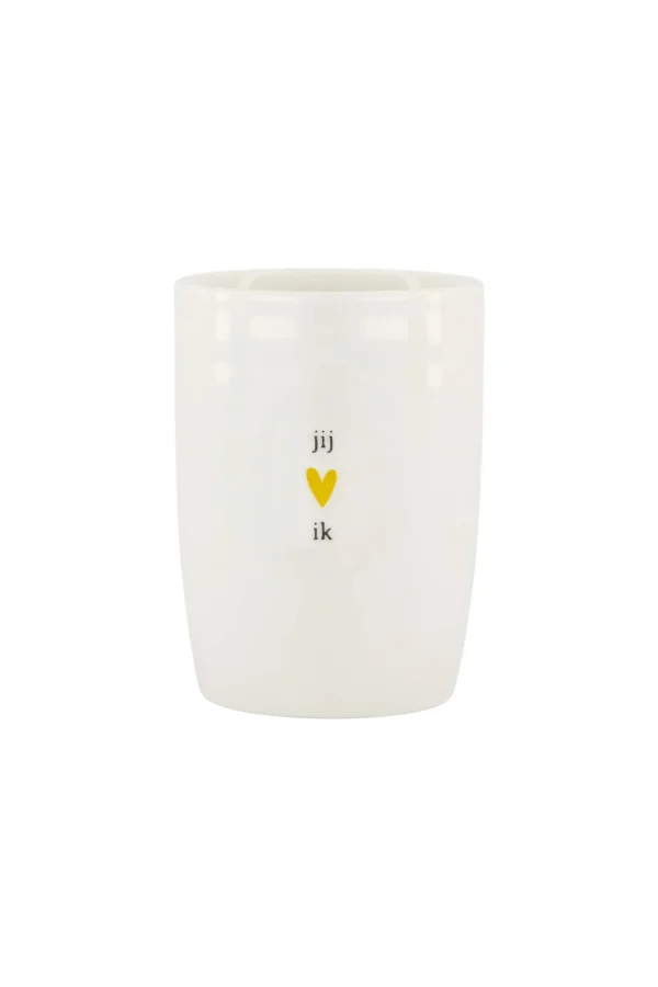 Best Sale koffiemok goud hartje jij & ik Servies
