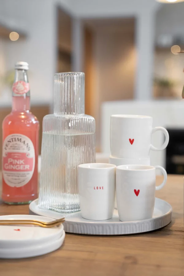 New koffiemok love Servies