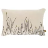 Flash Sale kussen bloemen silhouet borduur 50x30 cm Kussens