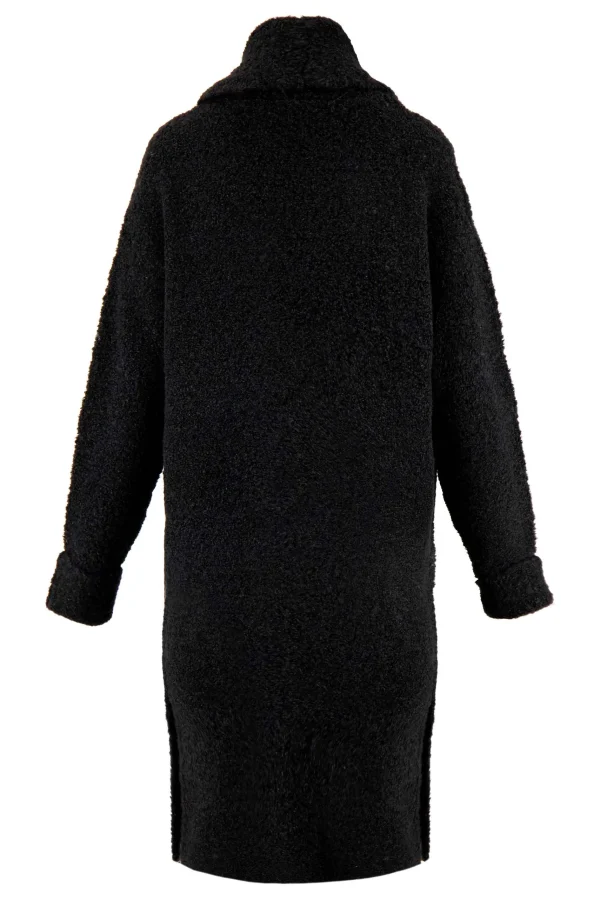 Best lang boucle vest Vesten