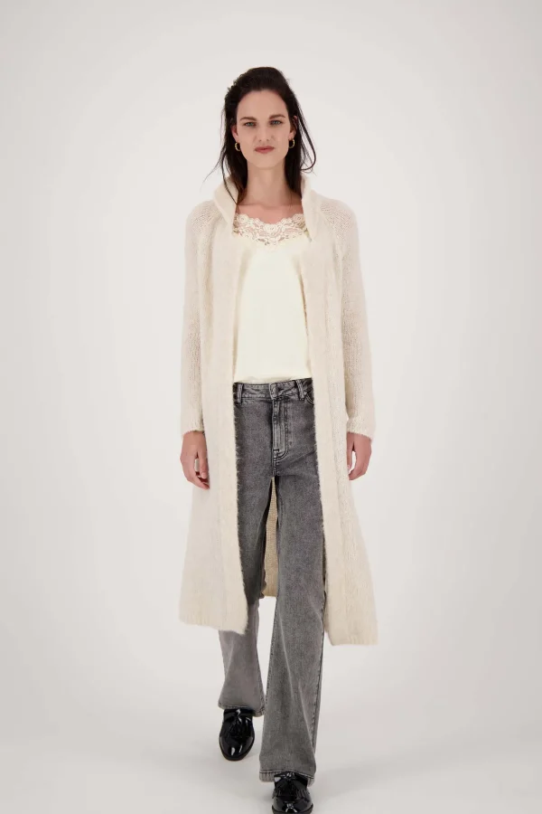 Flash Sale lang vest met reverkraag Vesten