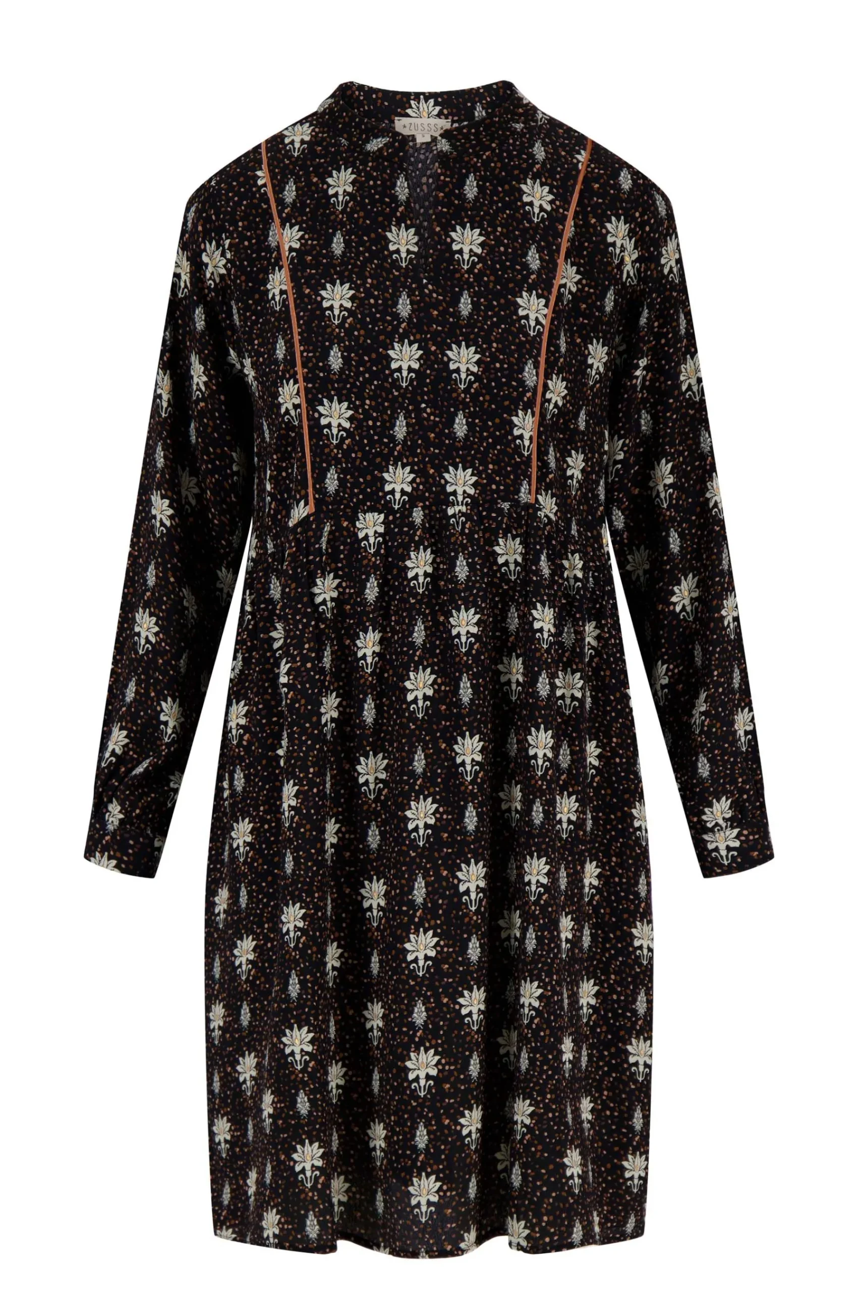 zusss_limited_jurk_met_bloemenprint_zwart_0.webp Best limited jurk met bloemenprint Jurkjes & Rokken