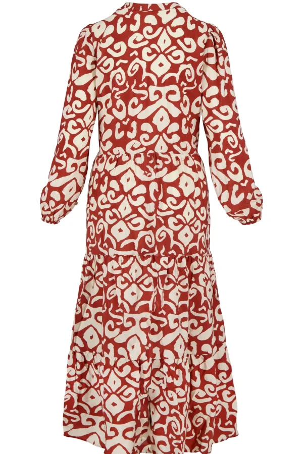 Cheap maxi jurk ornamentprint Jurkjes & Rokken