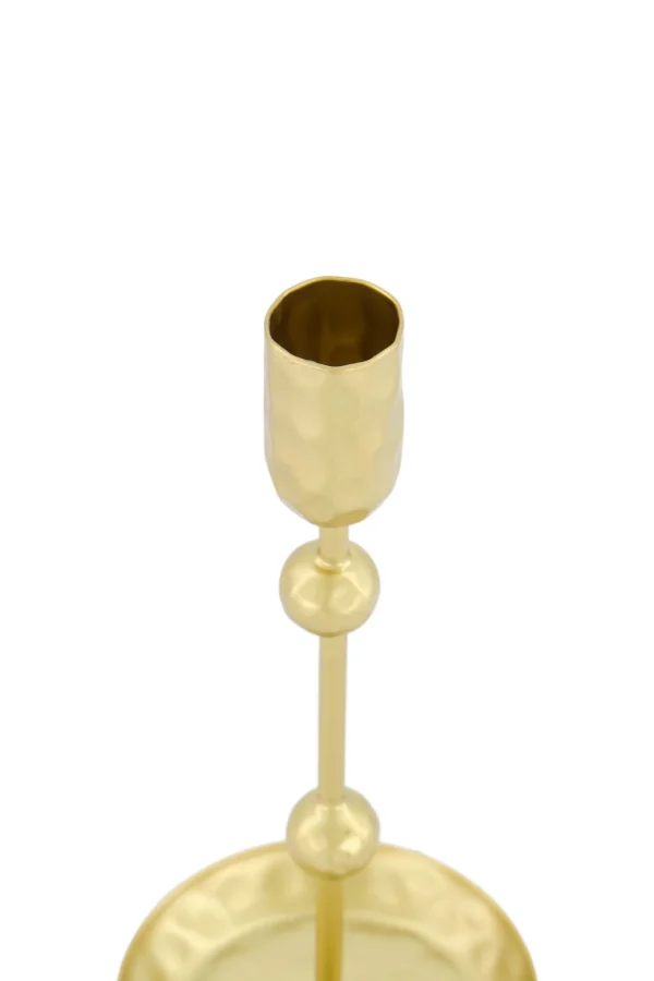 Clearance metalen kandelaar 20cm Kaarsen | Kaarsenhouders