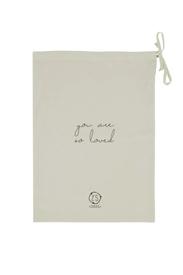 Outlet mouwloos rompertje so loved zand Baby