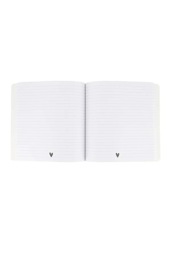 New notitieboek hartje en stipjes Notitieboeken & Schrijfwaren