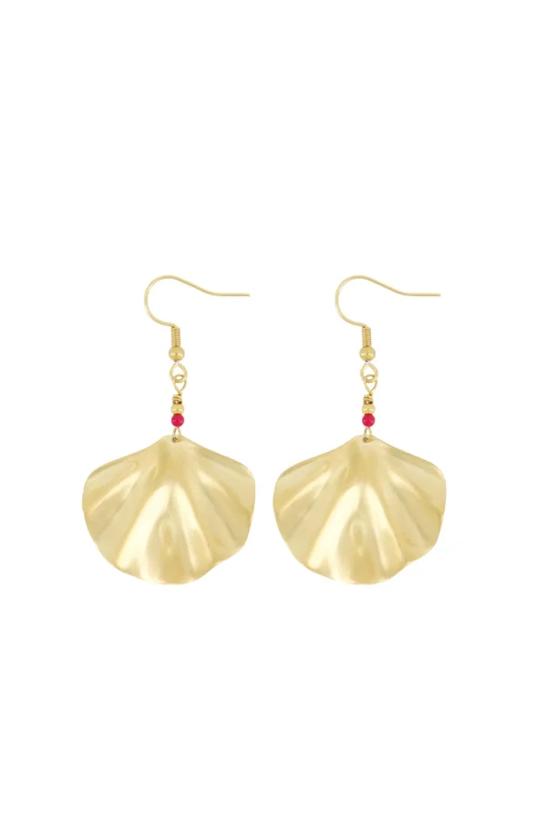 Sale oorhangers ginkgo blad Oorbellen