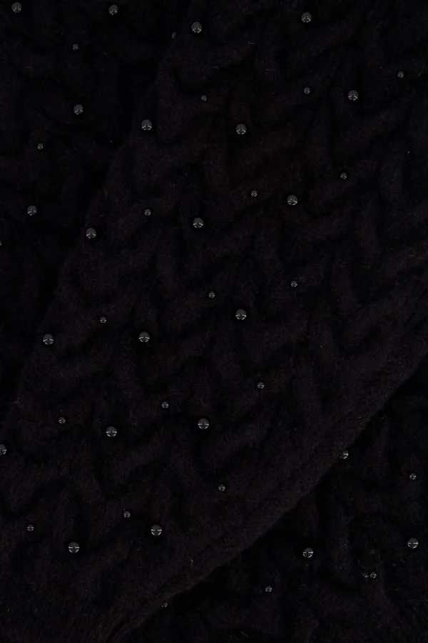 Best openvallend vest met kraaltjes Vesten