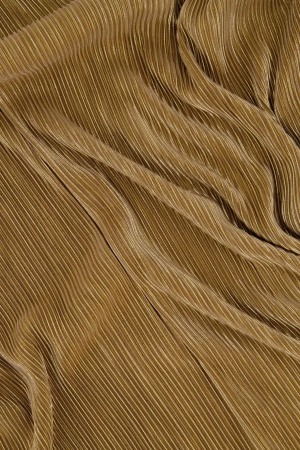 Best Sale plisse turtle top goud Tops