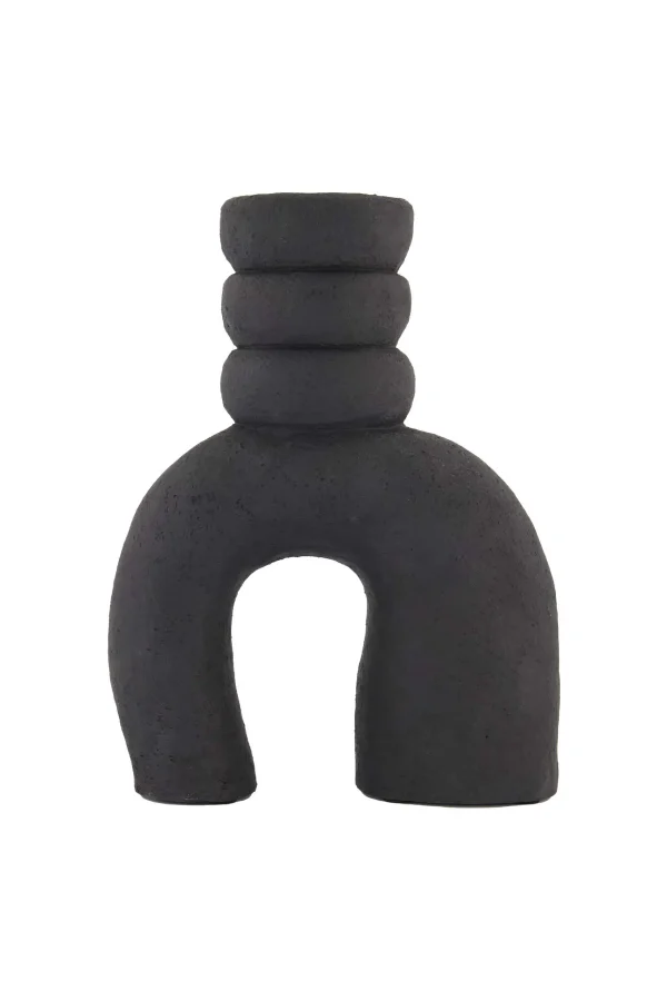 Discount polystone kandelaar ornament 28cm Kaarsen | Kaarsenhouders