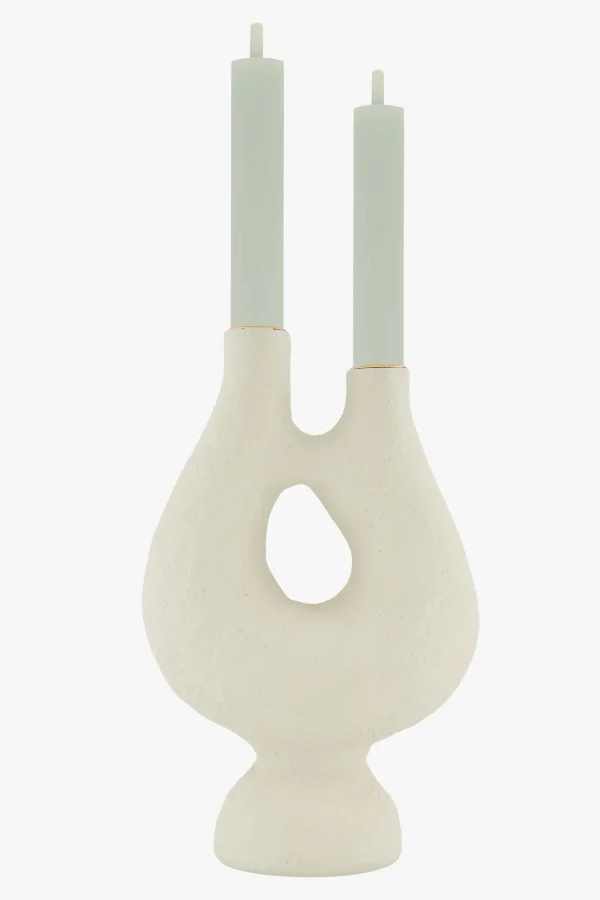 Outlet polystone kandelaar ornament L Kaarsen | Kaarsenhouders