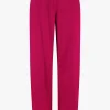 Best satijnen twill broek roze rood Broeken & Jeans
