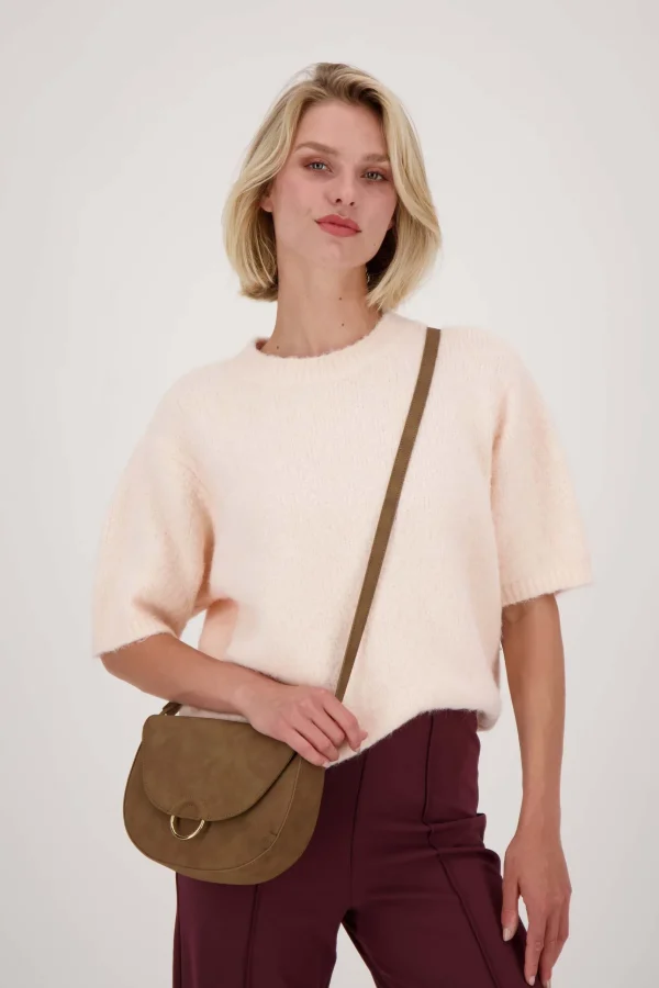 New schoudertas met gouden ring Schoudertassen & Handtassen