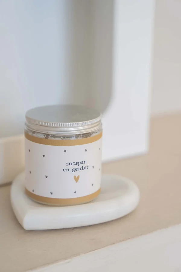 Best scrub 250gram ontspan en geniet antracietgrijs/off white Verzorgingsproducten