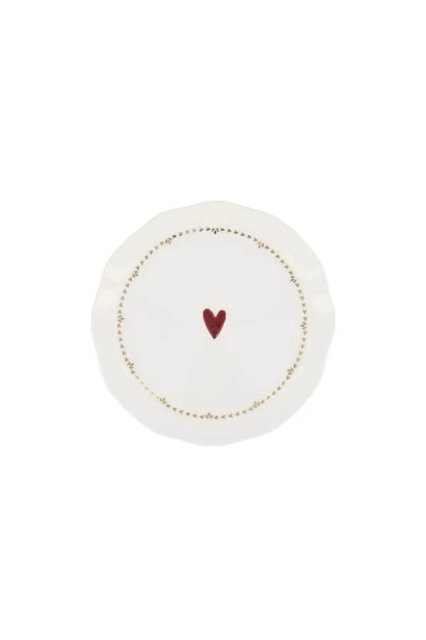 Flash Sale serveerschaaltje geschulpte rand hart Servies