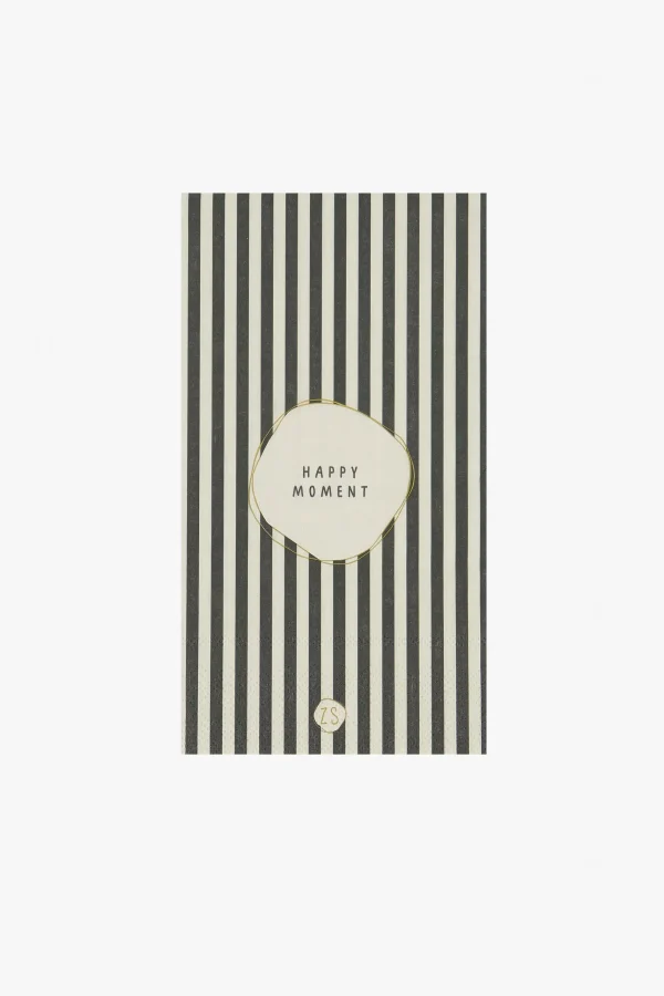 Outlet servetten happy moment 11x20cm Servetten | Keukentextiel