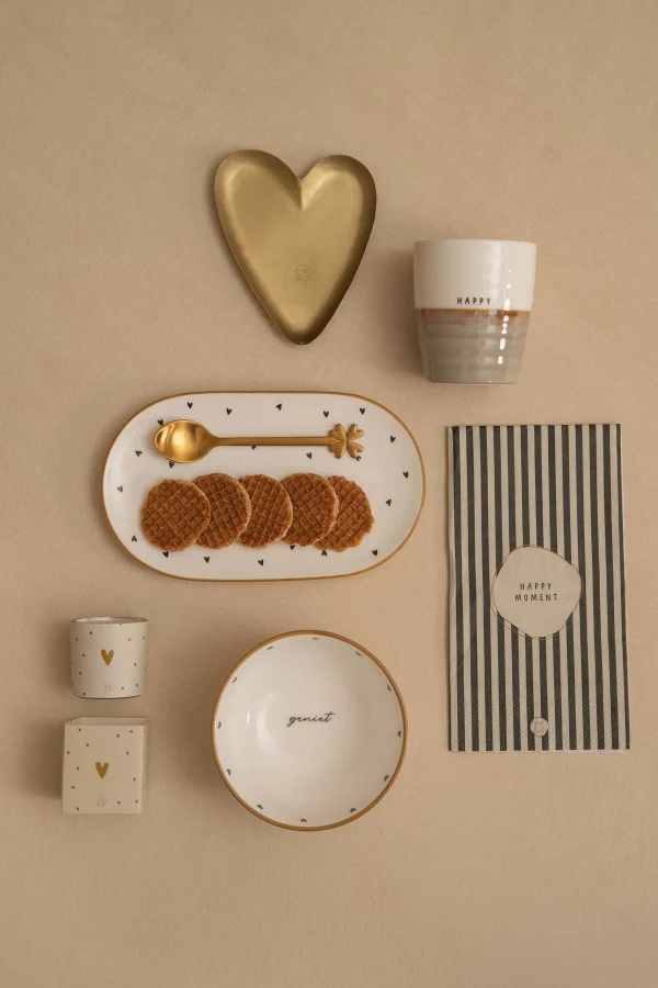 Outlet servetten happy moment 11x20cm Servetten | Keukentextiel