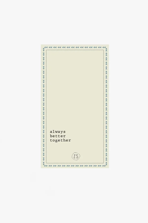 Cheap servetten rechthoek 11x20cm always better together Servetten