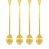 Shop set van 4 lepels hartje Bestek