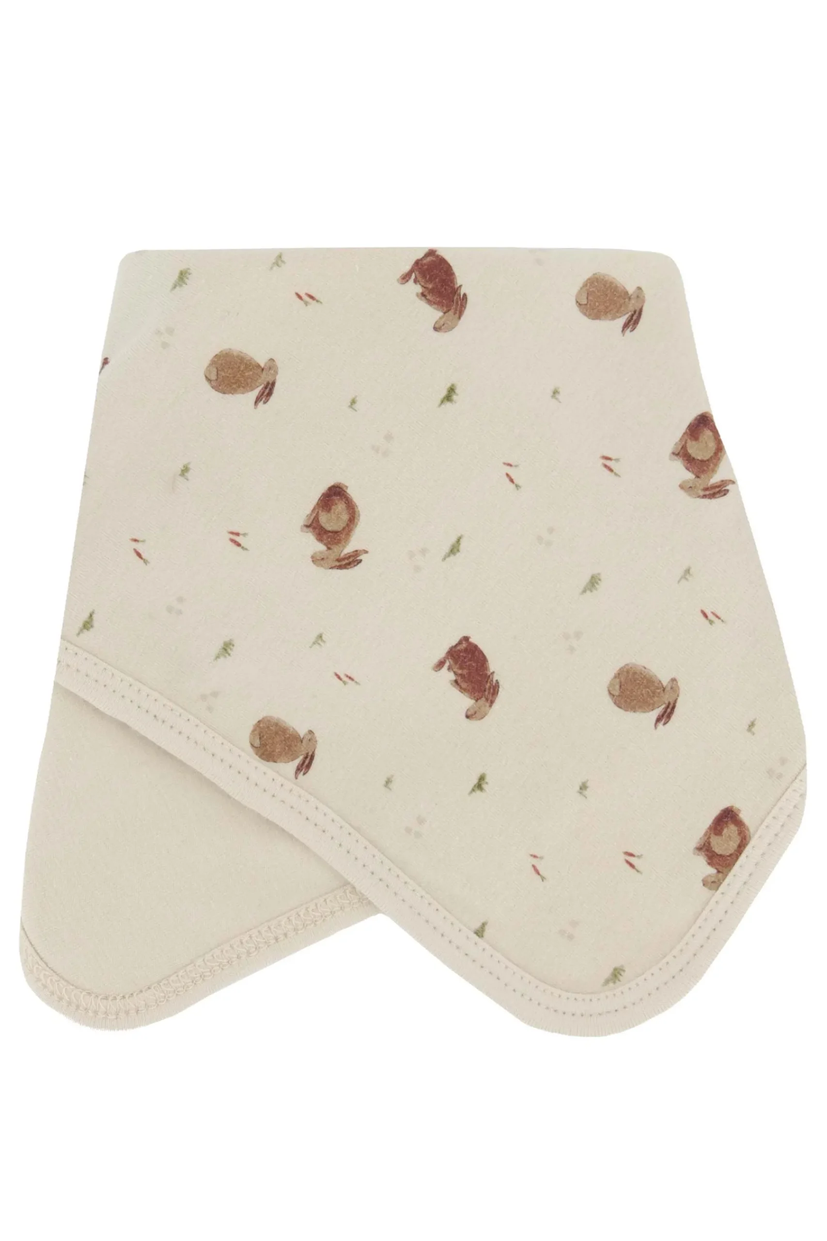 zusss_slabbetje_konijntjes_leem_1.webp Flash Sale slabbetje konijntjes leem Baby