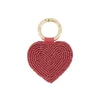 Store sleutelhanger met kralen hartje Accessoires & Sleutelhangers