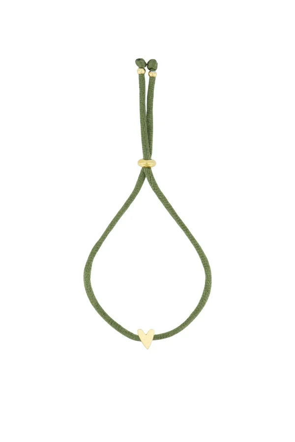 Discount touwarmbandje hartje Armbandjes